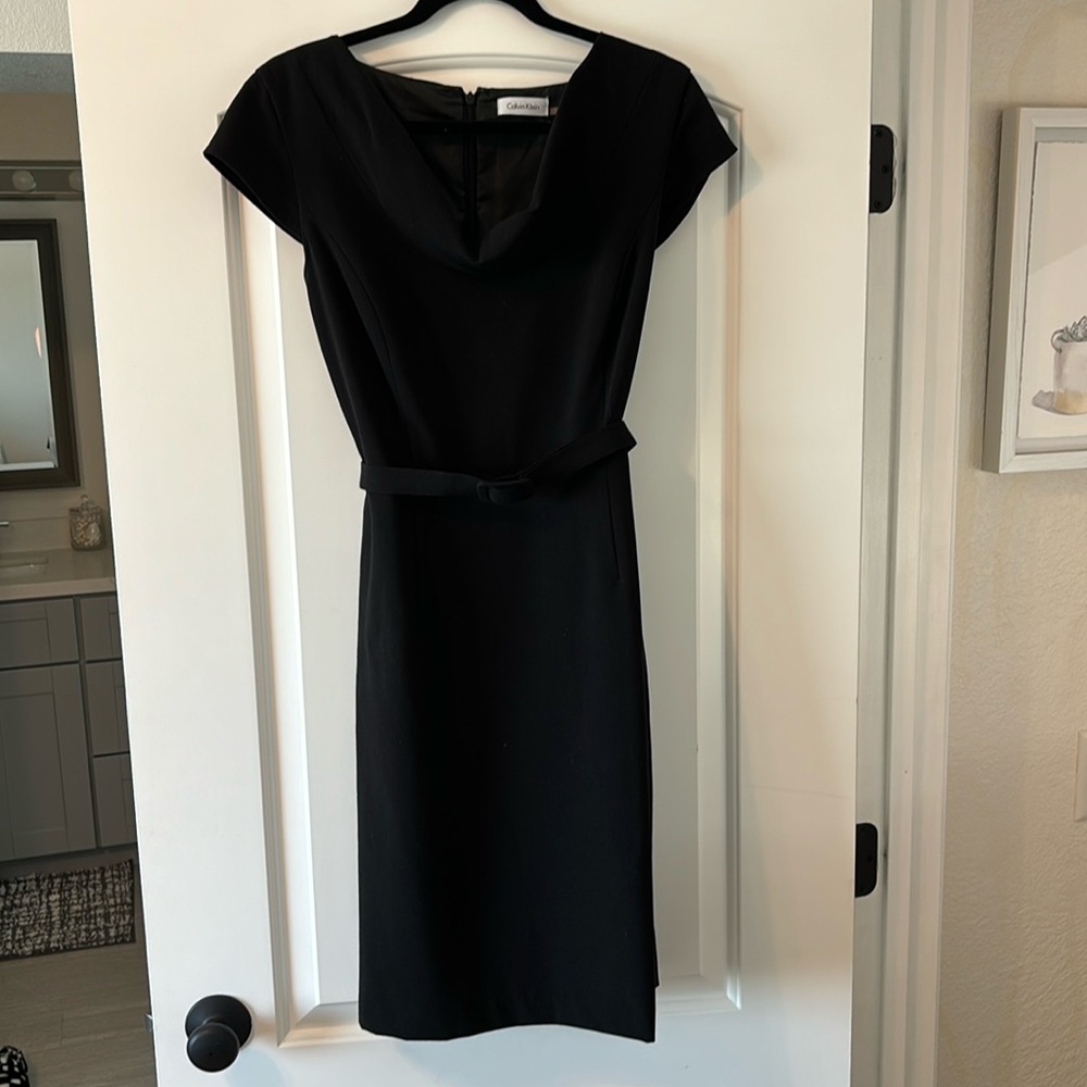 Calvin Klein perfect condition black dress size 8